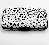 Paw Prints Credit Card Wallet