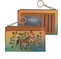 Zippered Card Wallet - Horse (Bebezhigooganzhii)