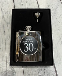 30th Birthday Flask Set