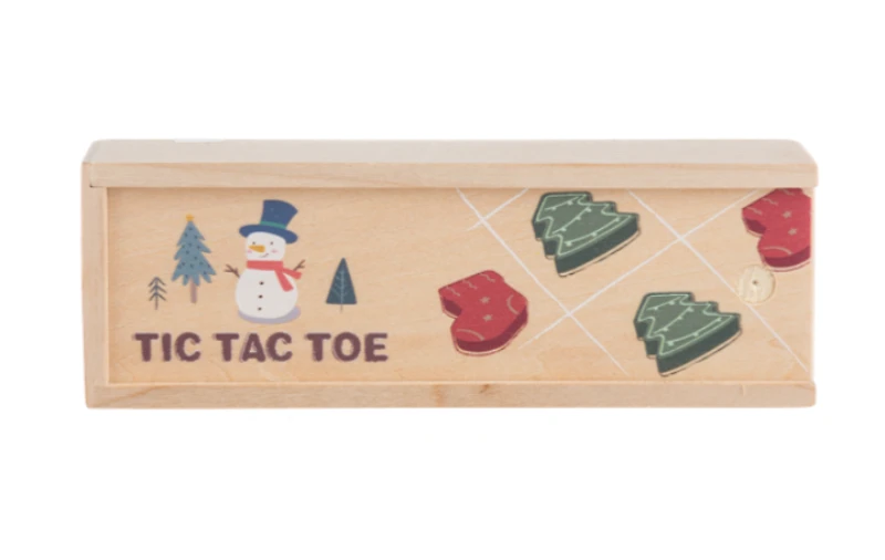 Wooden Tic Tac Toe Game