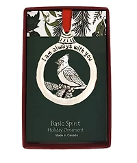 Pewter Cardinal Always With You Ornament