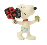 Snoopy Playing Pickleball Mini