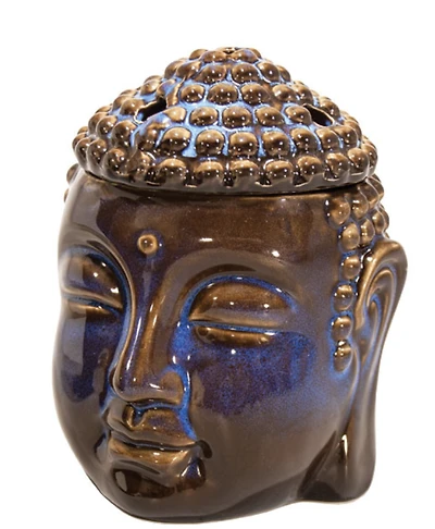 Oil Heater - Buddha Head - Midnight Blue