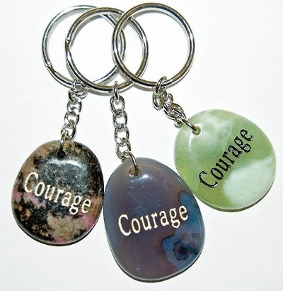 Wishstone Keychain- Courage