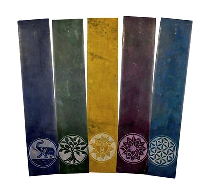 Soapstone Flat Incense Holder