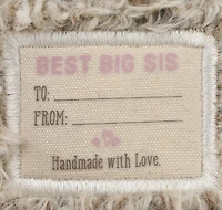 Gift From Big Sister Dog Plushie