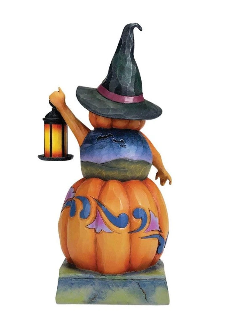 Stacked Pumpkin Figurine