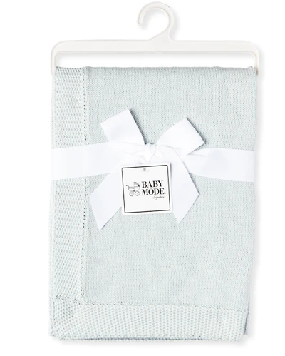 Baby Mode Signature Blanket-blue