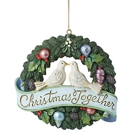Christmas Together Wreath Ornament