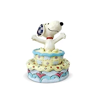 Jim Shore Snoopy Surprise Figurine