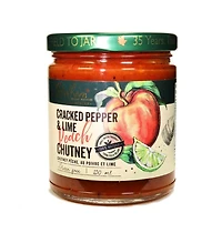Rootham - Cracked Pepper & Lime Peach Chutney 250 ml