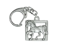 Chelsea pewter horse keychain
