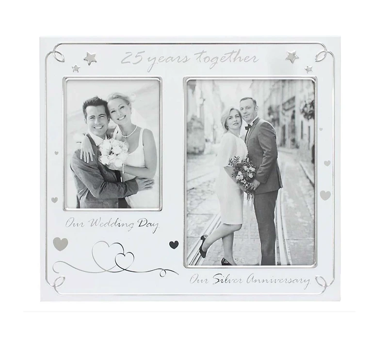 25 Years Together Anniversary Frame