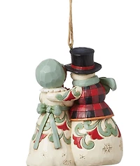 Highland Glen Snowmen Mr&Mrs Ornament