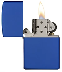 Royal Blue Matte Zippo