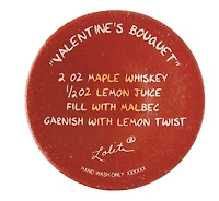 Valentine'sBouquet Wine Glass