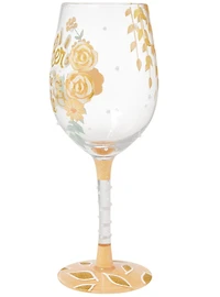 Mother of the Bride Wine Glass
