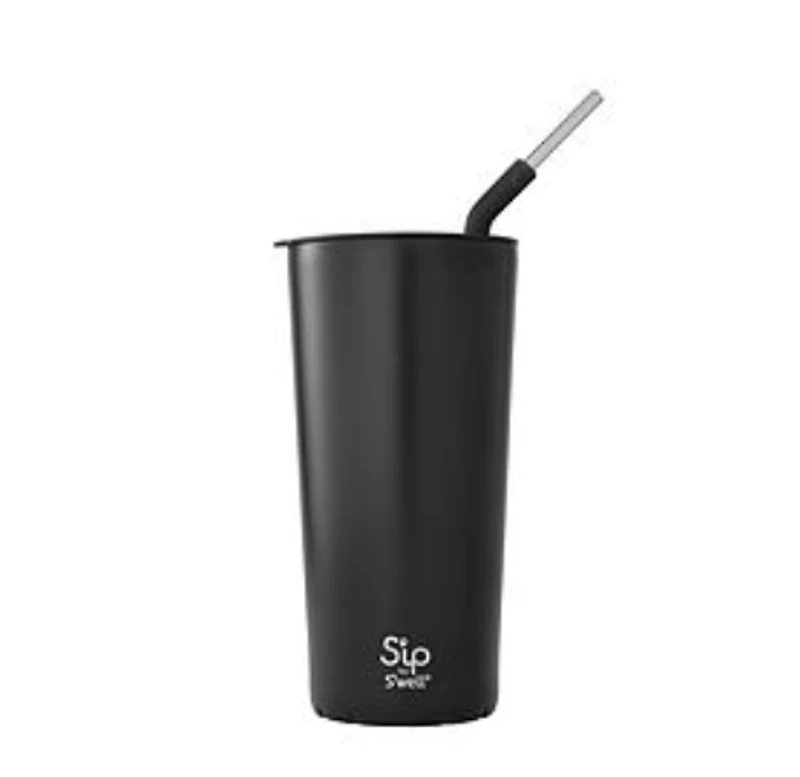 SWELL Black Takeaway Mug