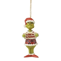 Grinch I'm Here PVC Ornament