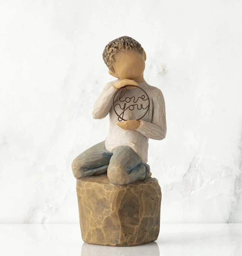 Willow Tree - Love You Too (darker skin)