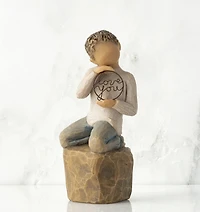 Willow Tree - Love You Too (darker skin)