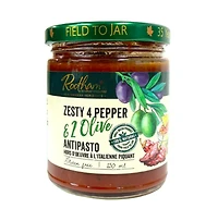 Rootham - Zesty 4 Pepper & 2 Olive Antipasto 250 ml