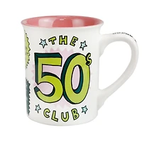 50th Birthday Club Mug Gift