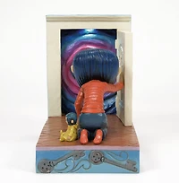 Coraline Kneeling Down Door Figurine