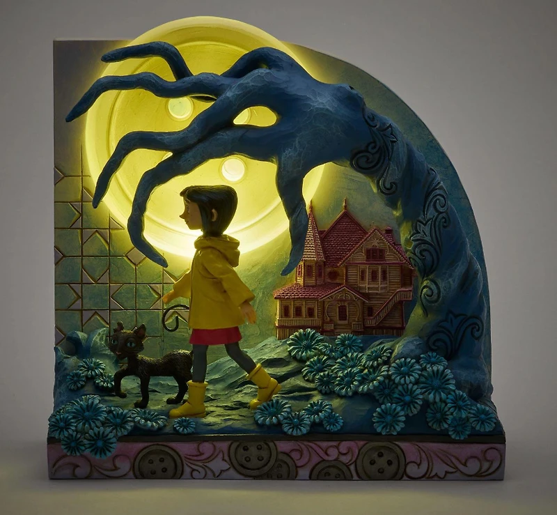 Coraline Claw Tree and Moon Figurine