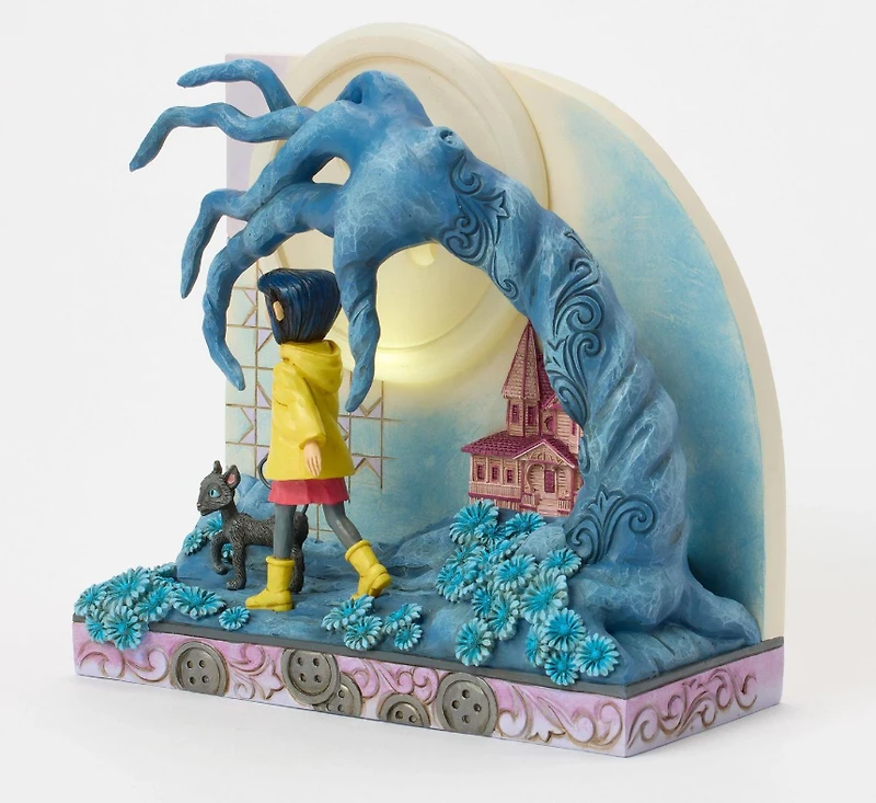 Coraline Claw Tree and Moon Figurine