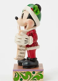 Santa Mickey with List