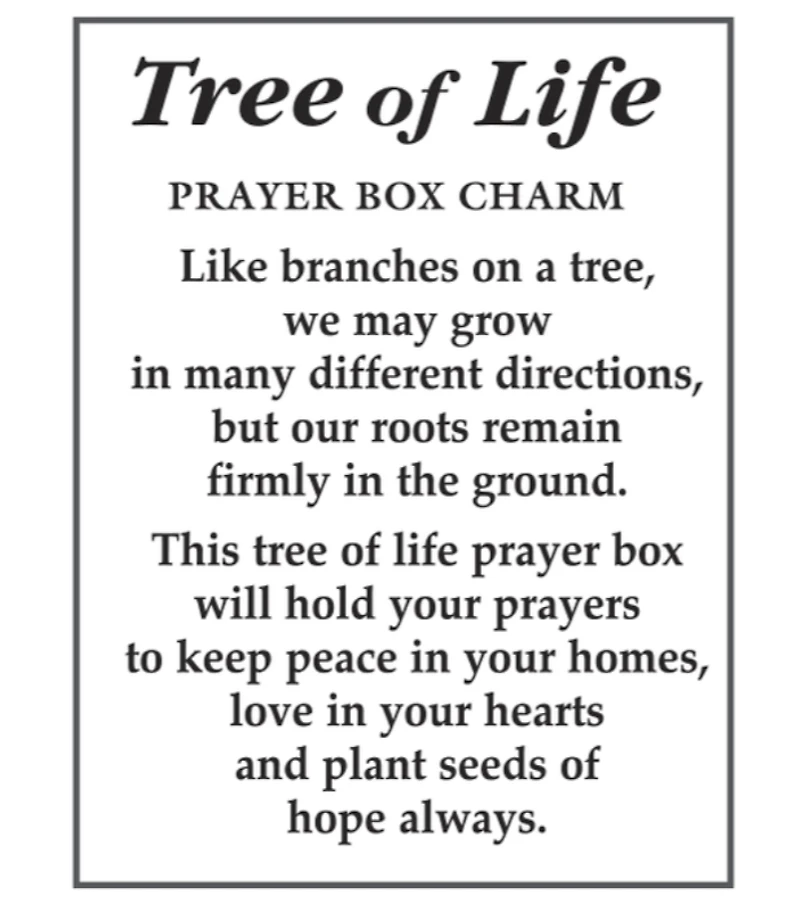 Tree of Life Box Charm