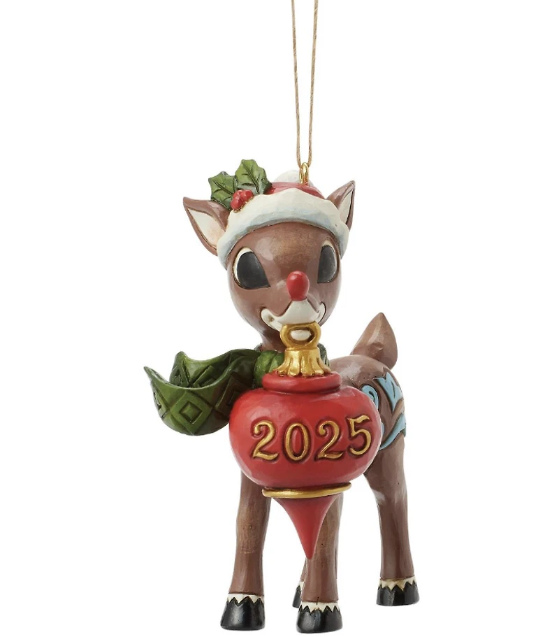 Rudolph Dated 2025 Ornament