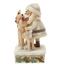 Woodland Santa with Reindeers Figurine