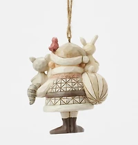 Woodland Santa with Animals Ornament