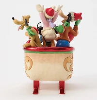 Mickey & Friends Sleigh Figurine