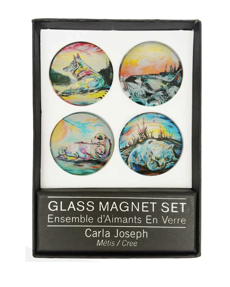 Carla Joseph Glass Magnets