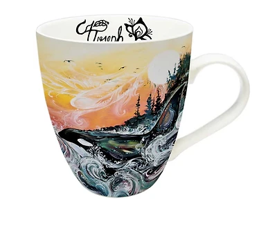 Killer Whale Sunset Mug