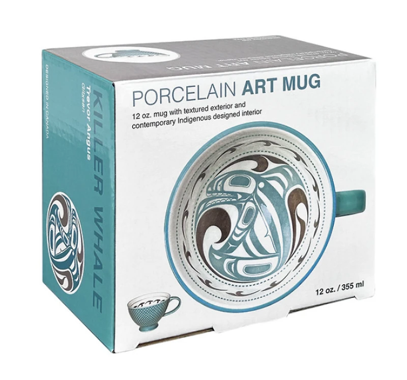 Porcelain Art Mug - Killer Whale