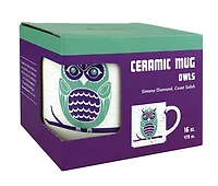 Ceramic Mug Owls