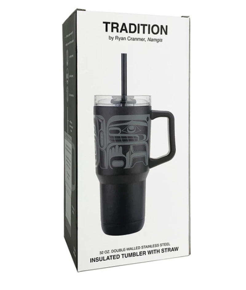 32oz Insulated Tumbler with Straw - Tradition