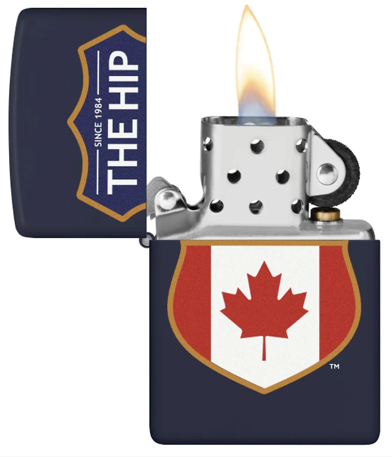 Zippo Tragically Hip Crest