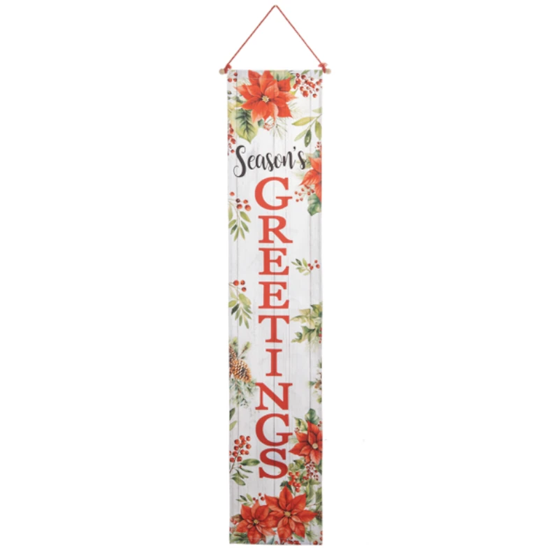Light Up Welcome Banner - Season's Greetings