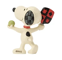 Snoopy Playing Pickleball Mini