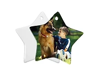Customizable Ceramic Ornament - Star