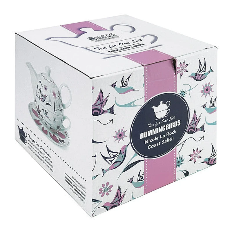 Tea For One Set - Hummingbirds