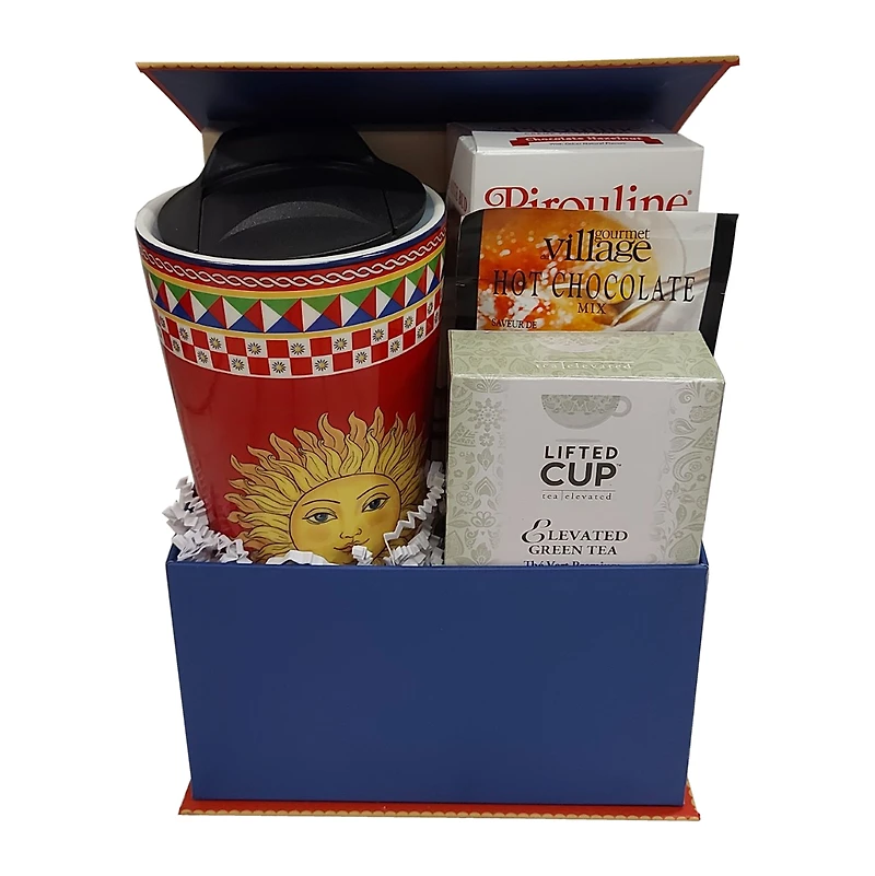 On-the-Go Travel Mug Gift Basket