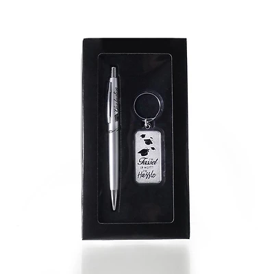 Pen and Keychain Set - Graduation