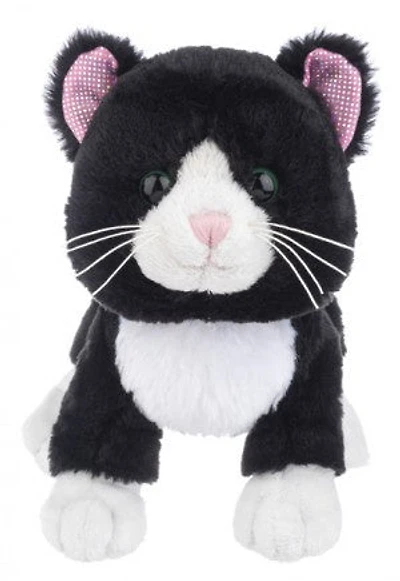 Black and White Cat Webkinz Plush