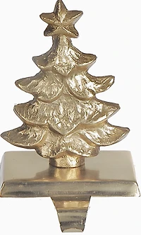 Metal Stocking Holder (Christmas Tree)